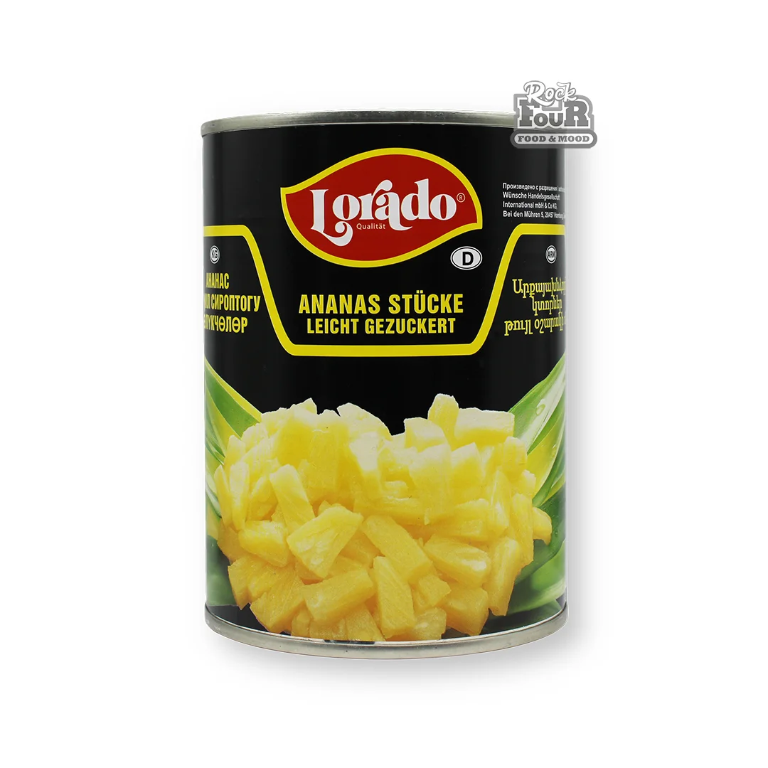 Pineapple slices "Lorado" in light syrup 565g